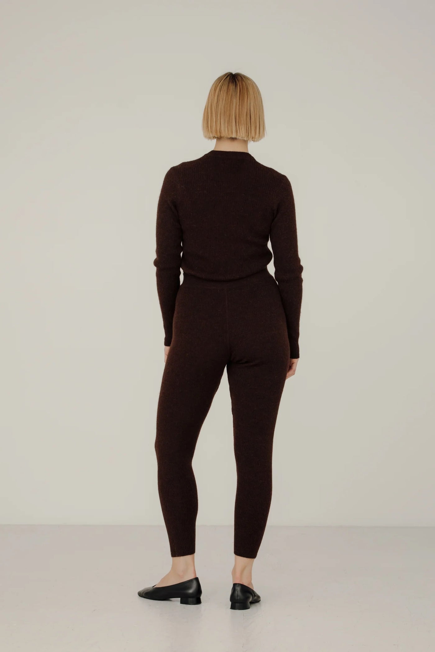 Core Rib Tights in Syrup