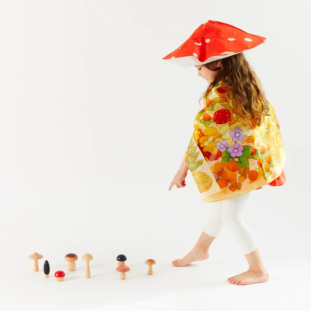Mushroom Seek and Find Playsilk