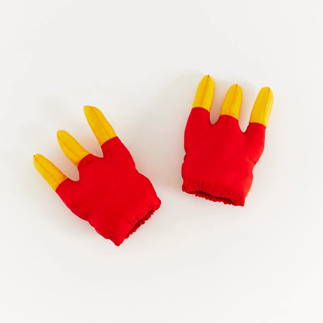 Red Dinosaur Claws