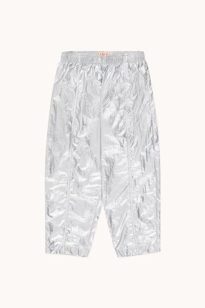 Metallic Barrel Pant