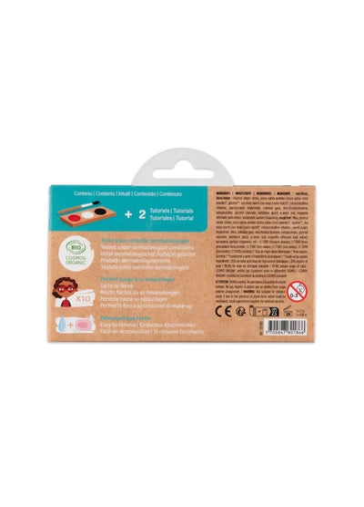 Kit de maquillage 3 couleurs Ninja et Super-héros