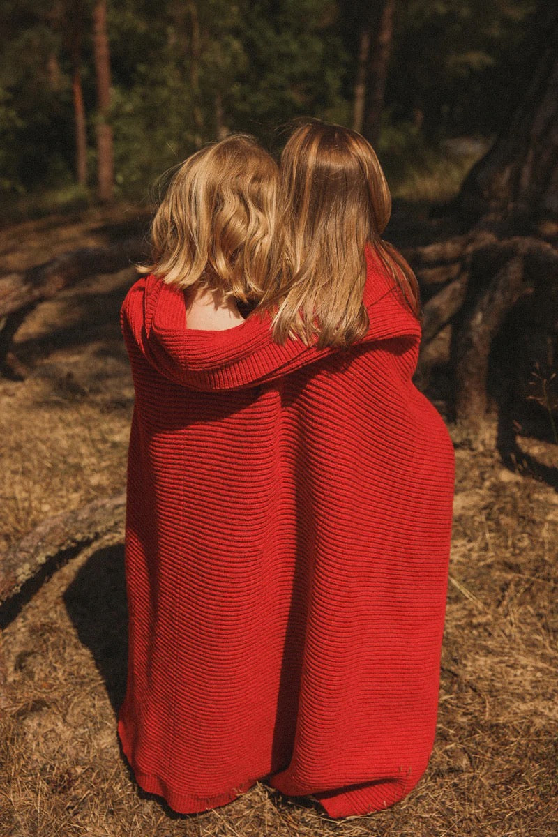 Gaston Blanket - Apple Red