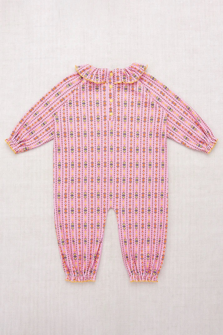 Baby Pierrot Onesie - Pink Lilac Bohemia