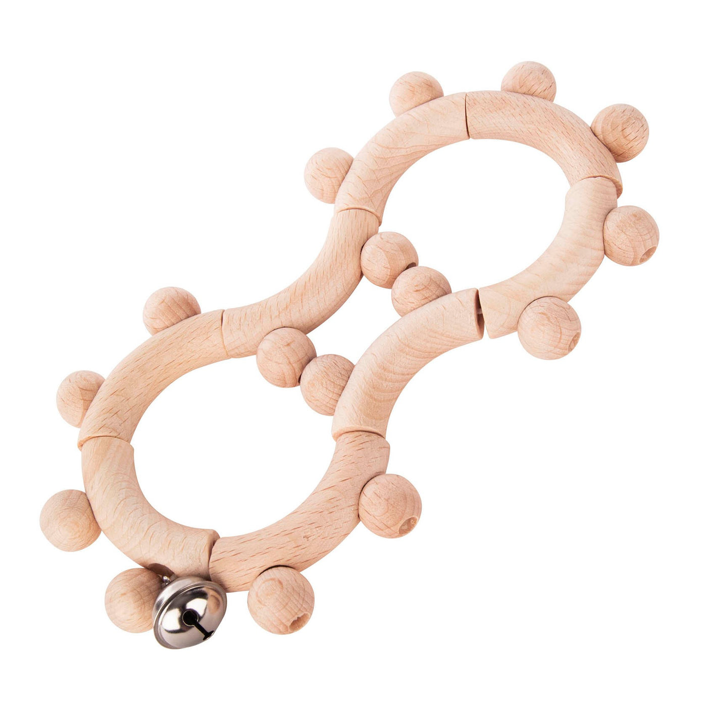 Natural Wooden Rattle