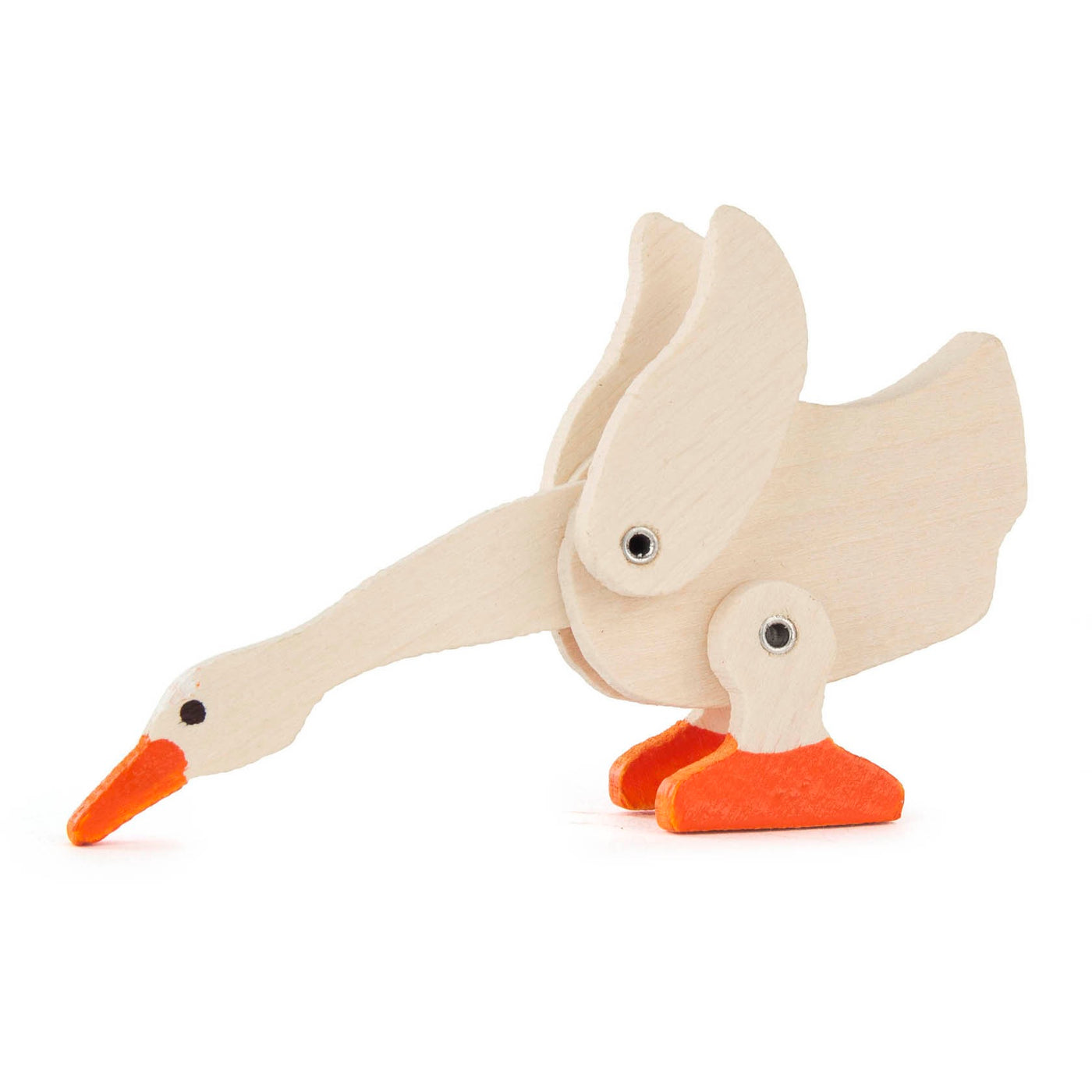 Wooden Movable Goose