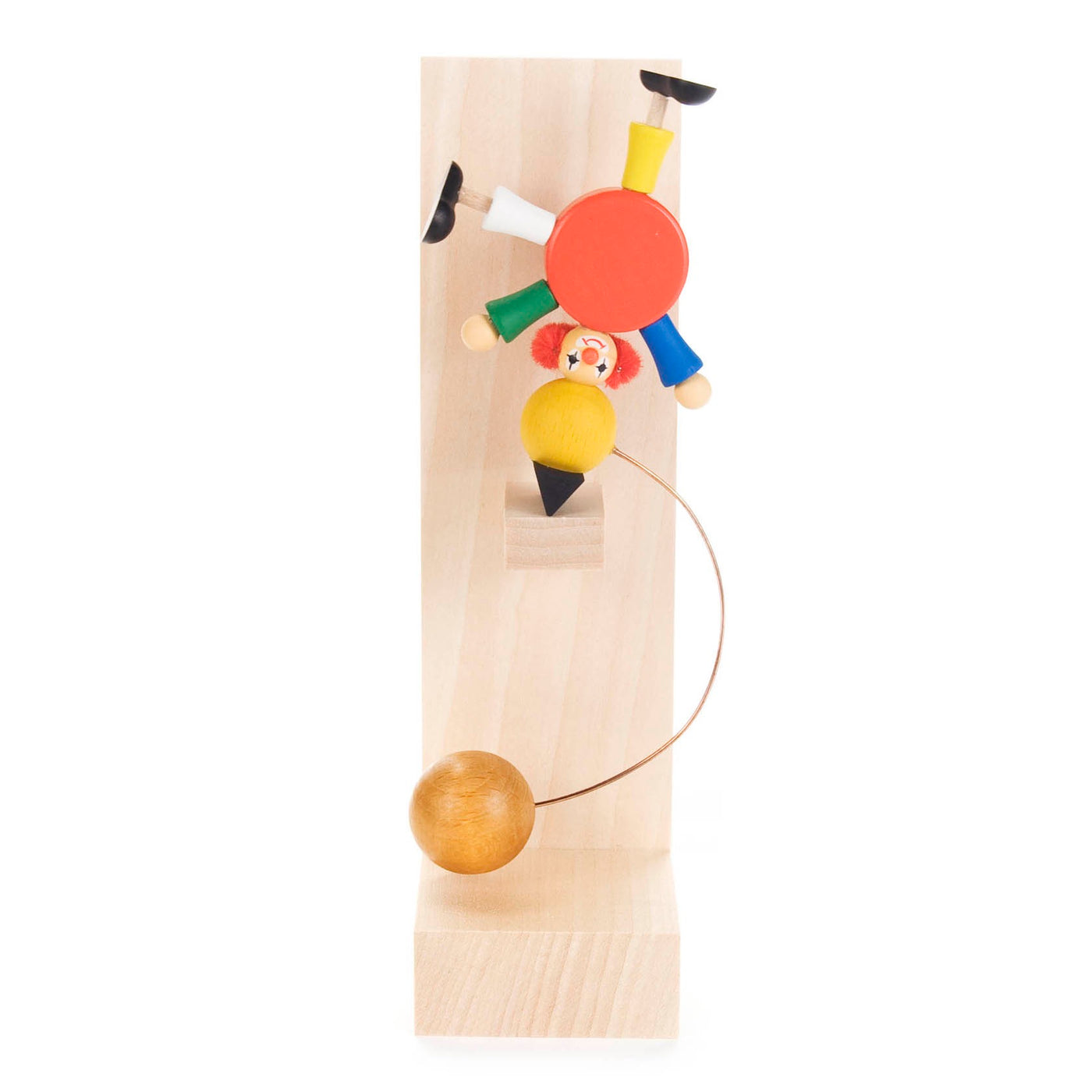 Rocking Clown Acrobat with Ball