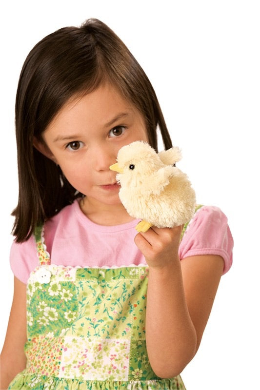 Mini Chick Finger Puppet