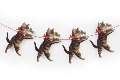 Christmas Cat Garland