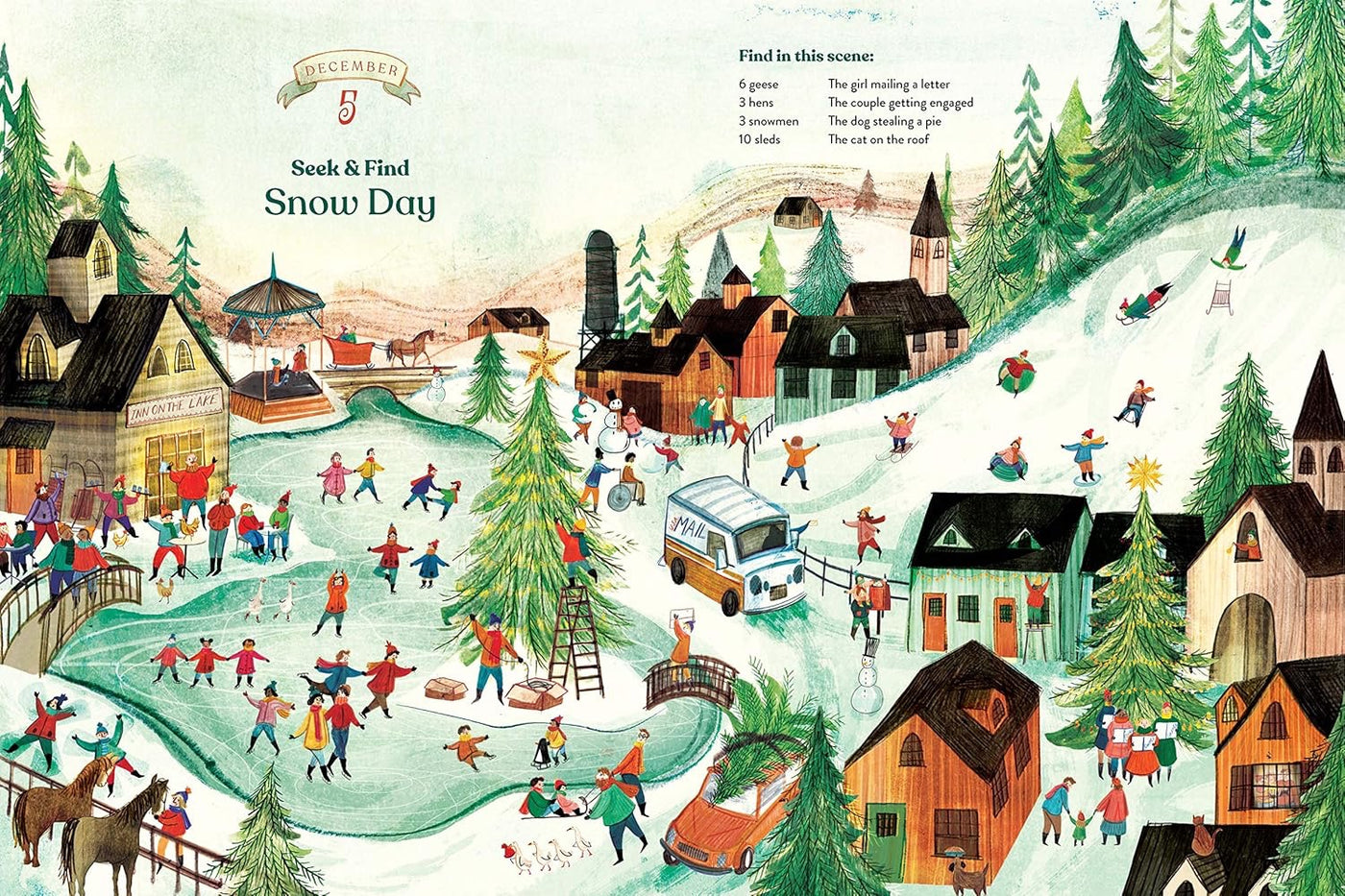Christmas is Coming! An Advent Book - Hardback
