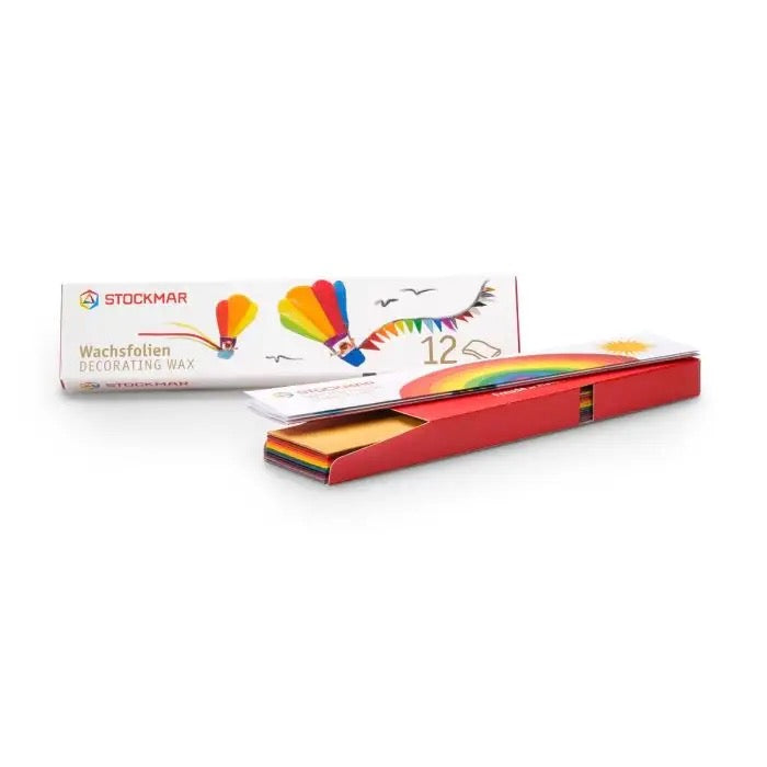 Decorating Wax Narrow Box - 12 Assorted
