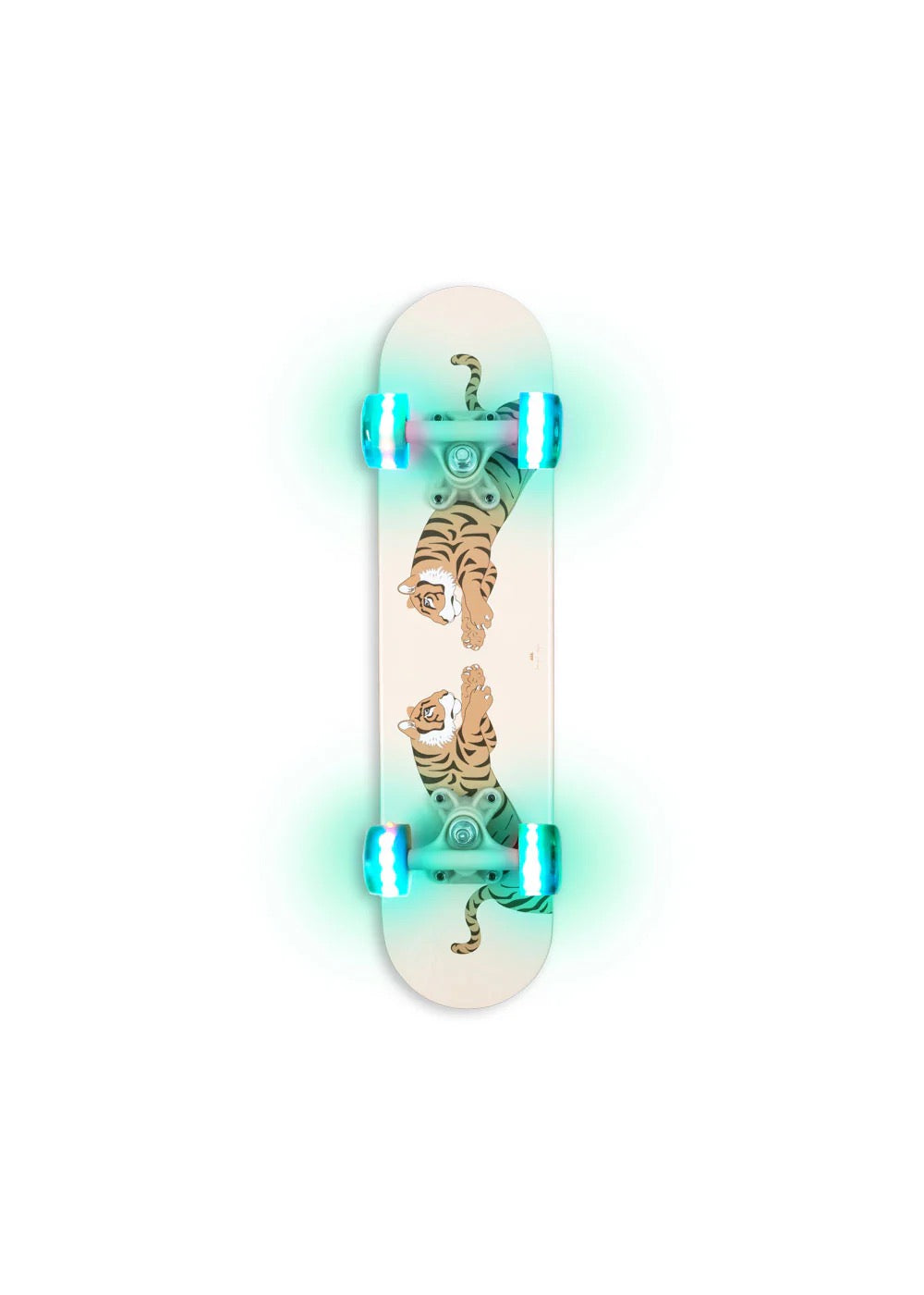 Wooden Skateboard - Tiger