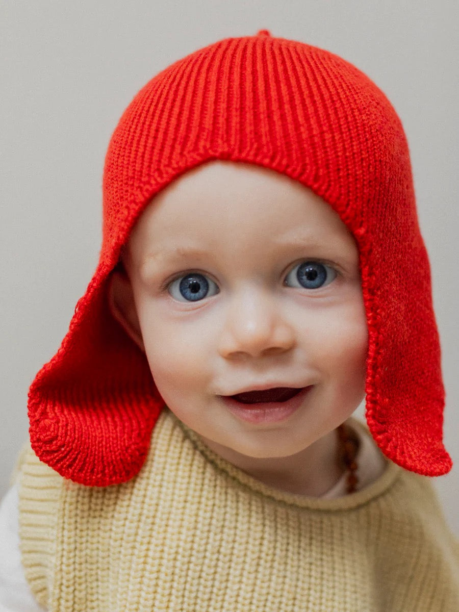 Earflap Hat Irma - Red