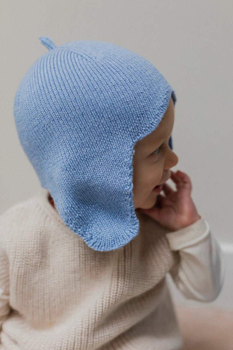 Earflap Hat Irma - Light Blue