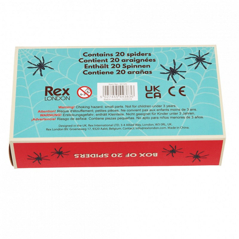 Box of Twenty Spiders