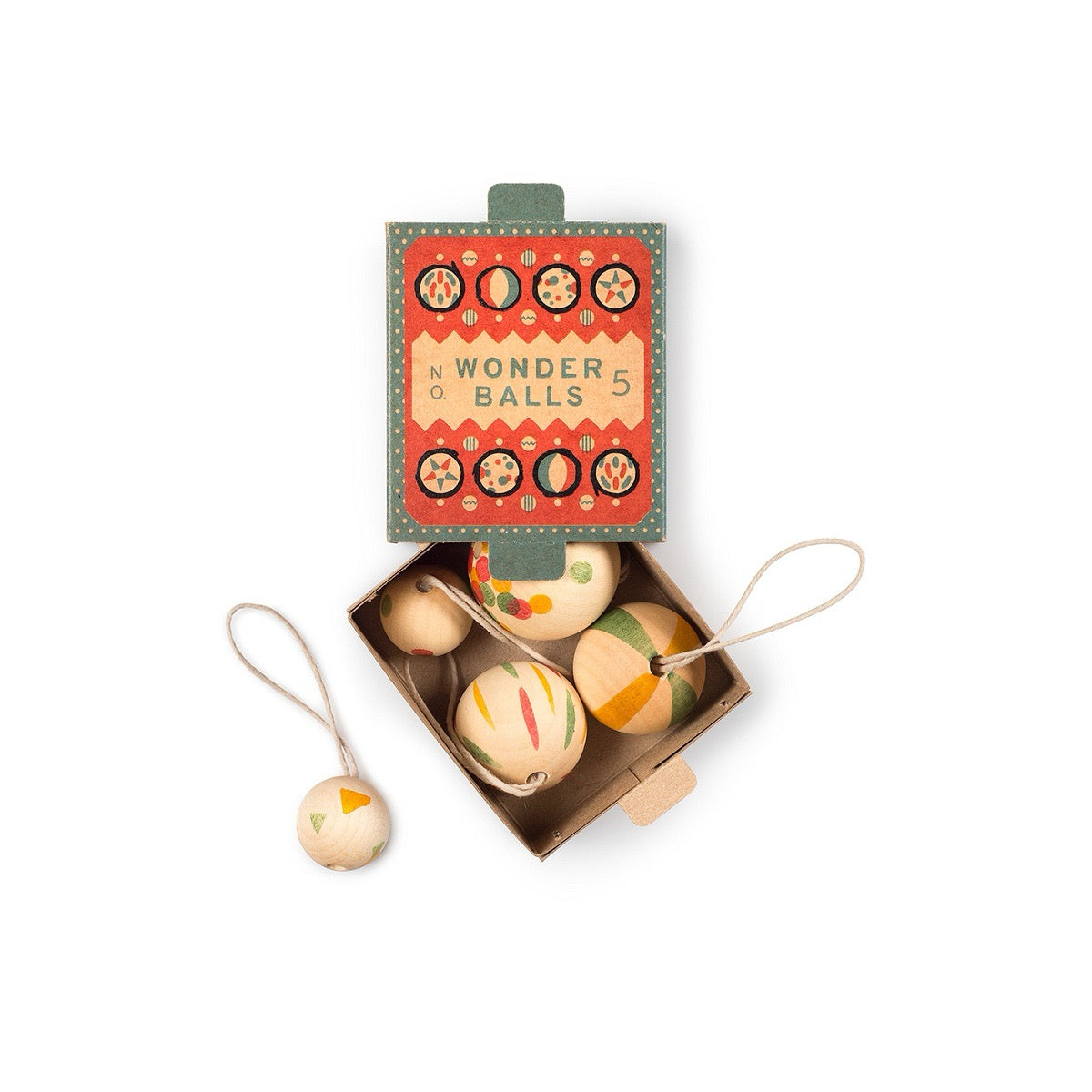 Wood Wonder Balls Ornaments