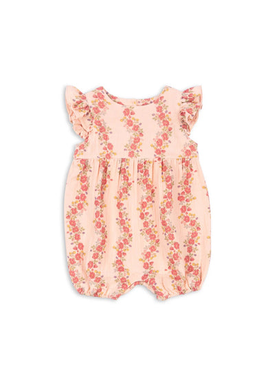 Coco Frill Romper - Floria Pink