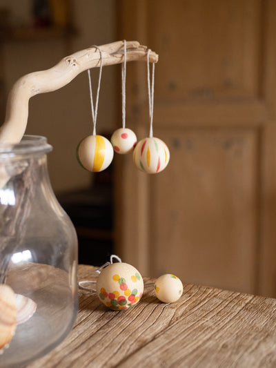 Wood Wonder Balls Ornaments