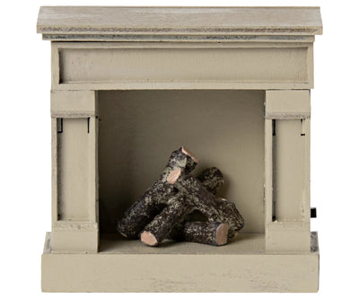 Fireplace, Mouse - Off-White