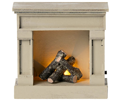 Fireplace, Mouse - Off-White