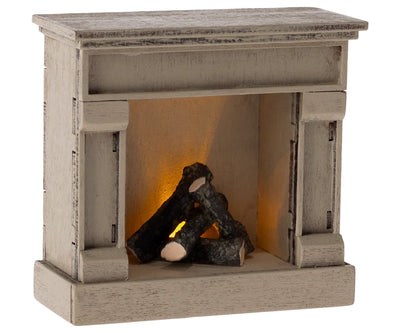 Fireplace, Mouse - Off-White