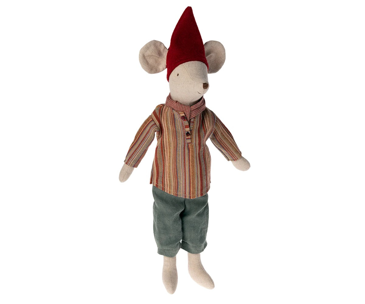 Medium Christmas Mouse - Scarf