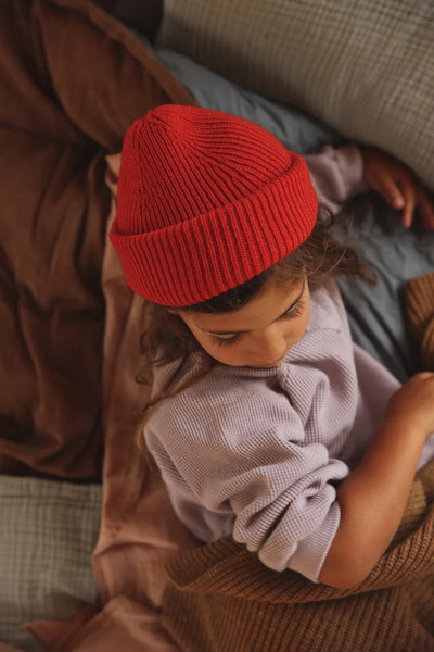 Fonzie Beanie - Red
