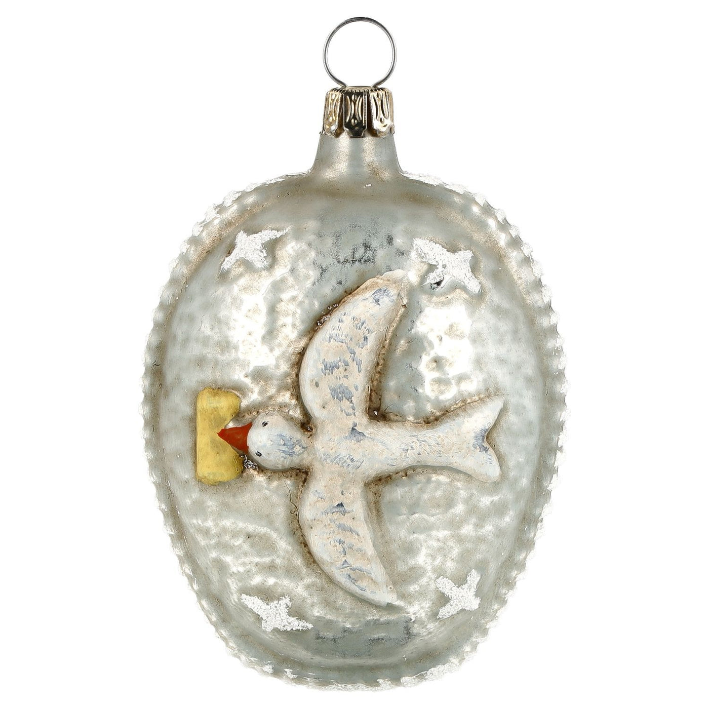 Glass Ornament - Carrier Pigeon