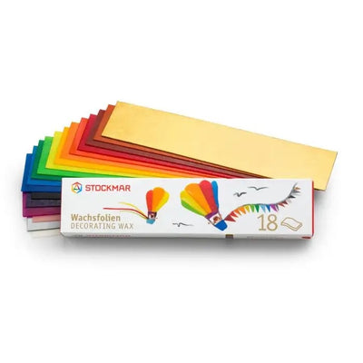 Decorating Wax Narrow Box - 18 Assorted