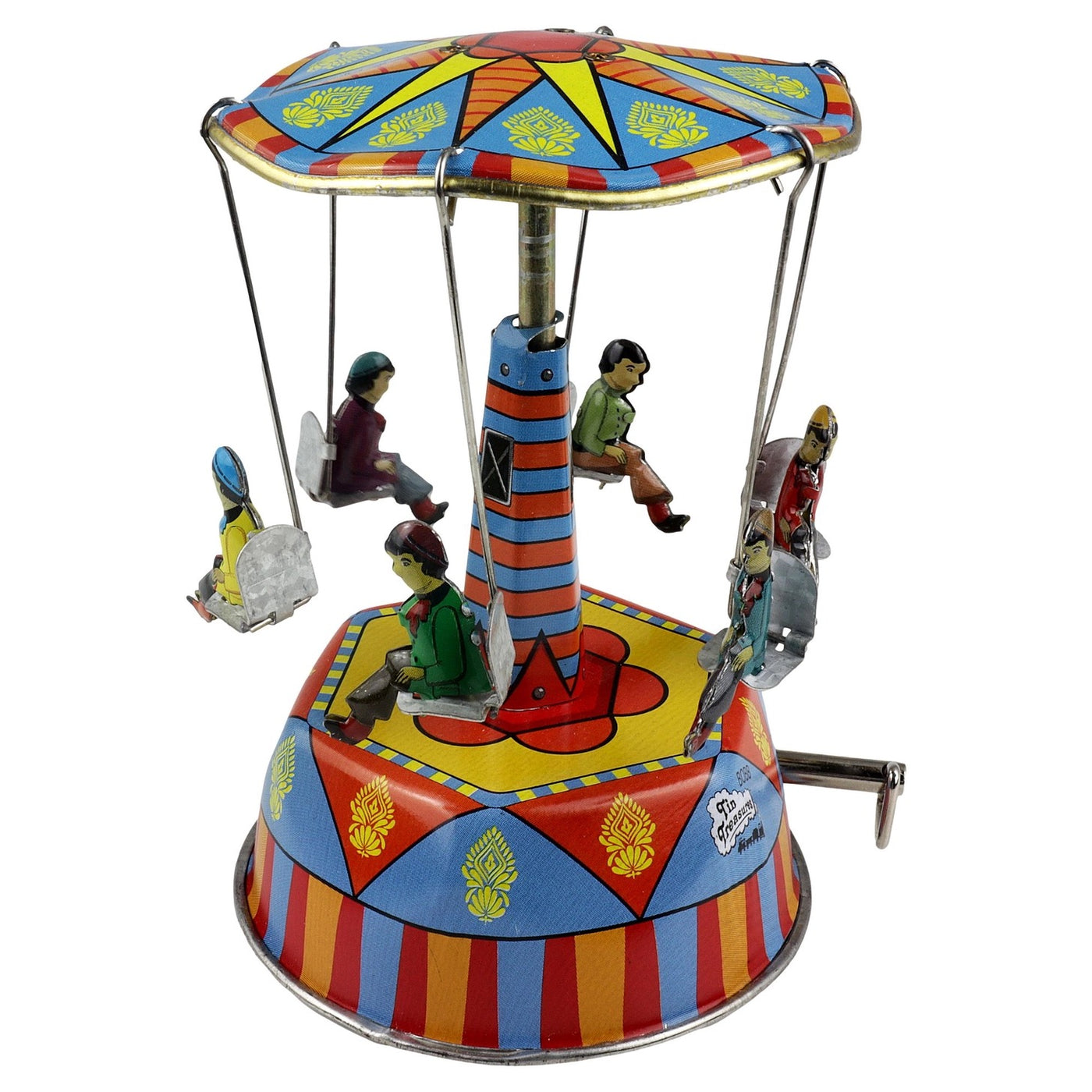 Tin Toy Carousel - La Vie En Rose Music Box