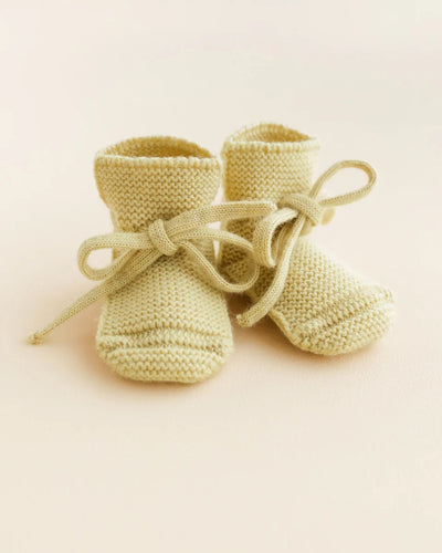 Booties - Light Yellow