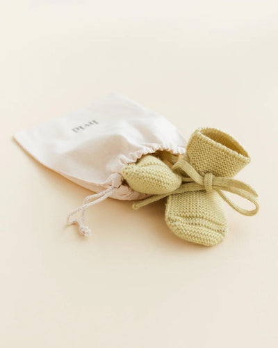Booties - Light Yellow