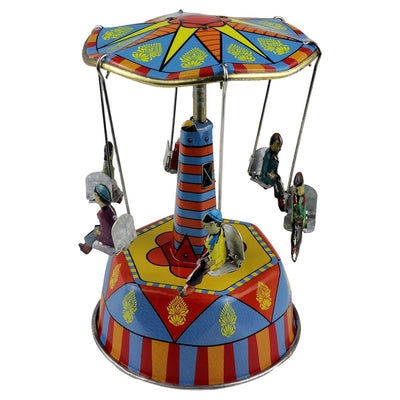 Tin Toy Carousel - La Vie En Rose Music Box