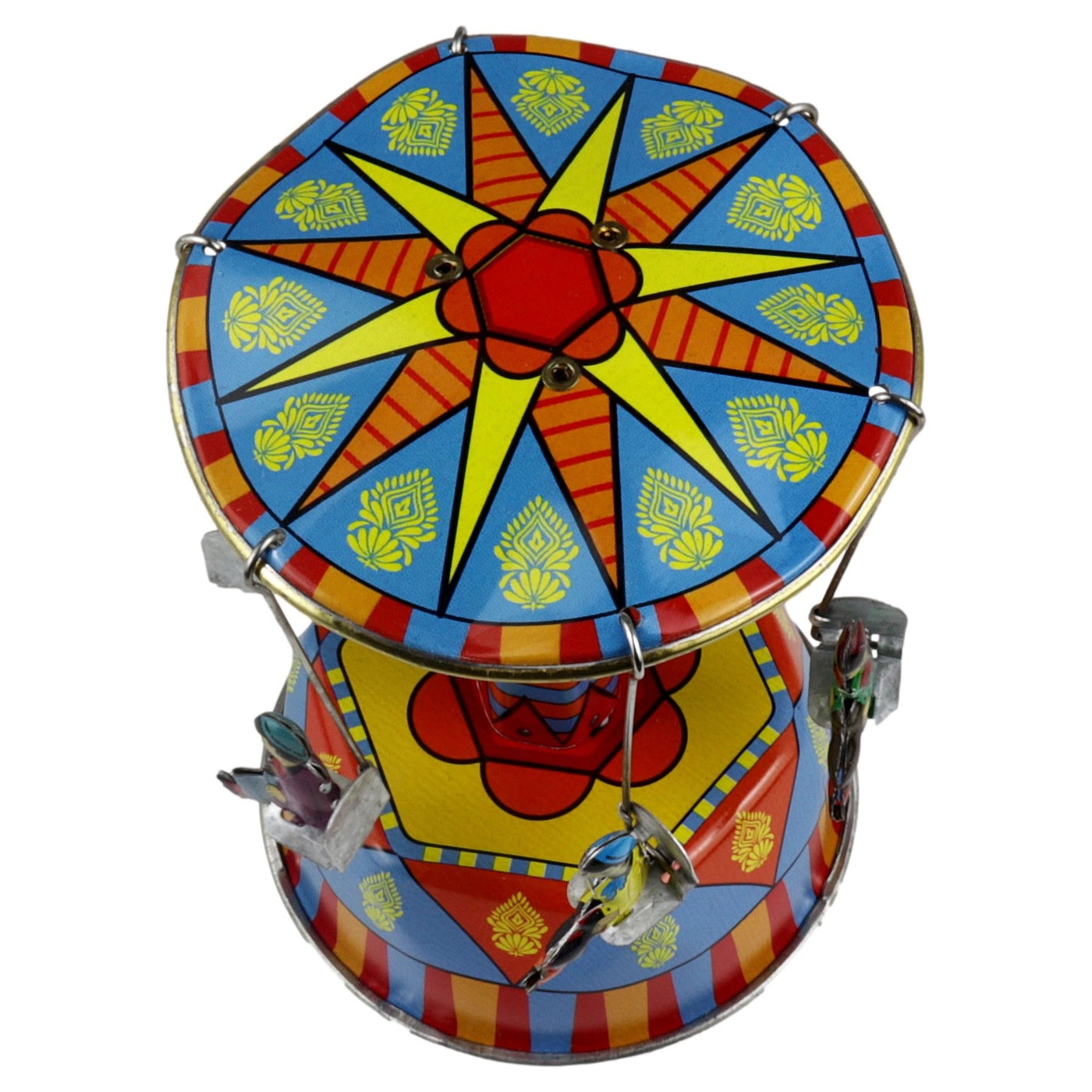 Tin Toy Carousel - La Vie En Rose Music Box