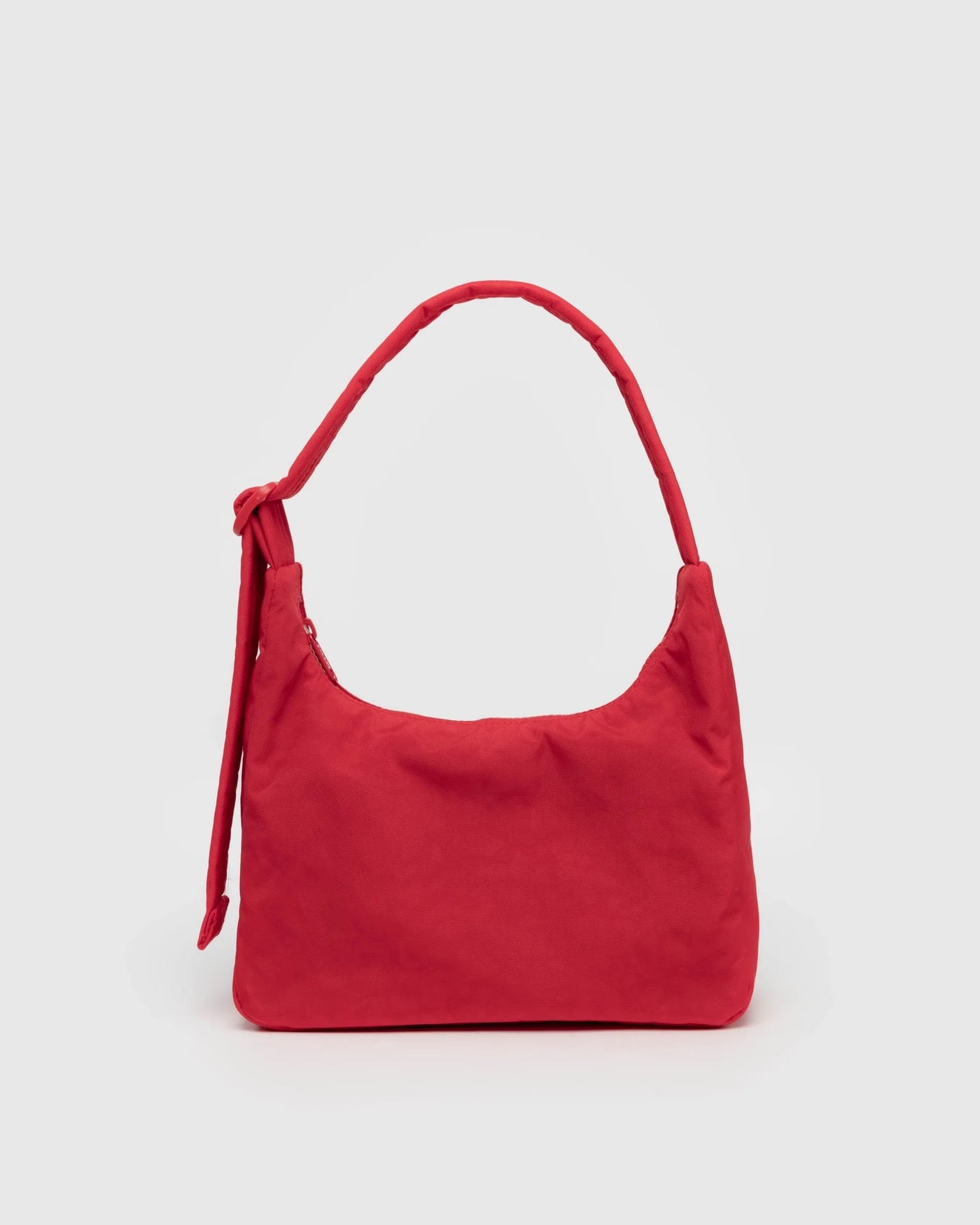 Mini Nylon Shoulder Bag - Candy Apple Red