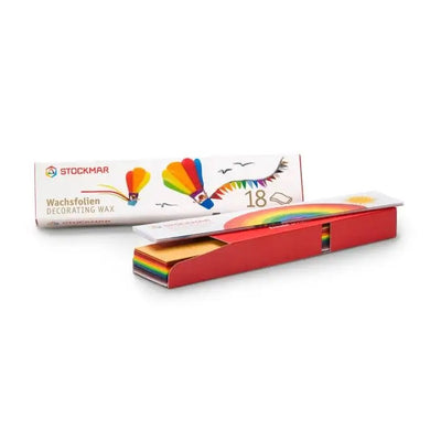 Decorating Wax Narrow Box - 18 Assorted
