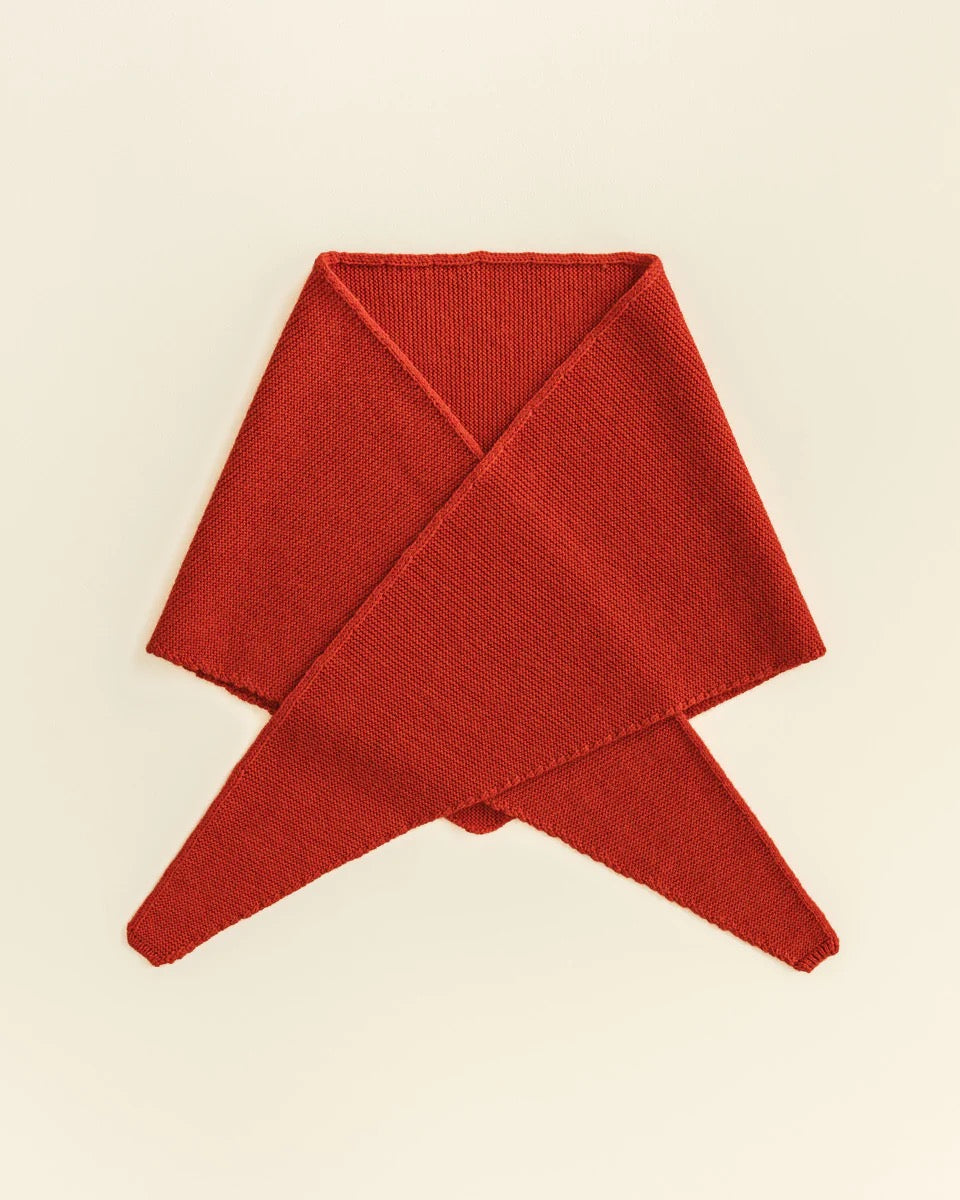 Triangle Scarf Josephina - Red