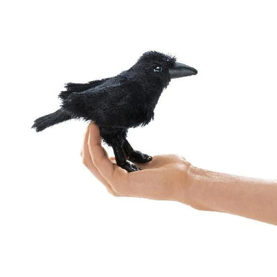 Mini Raven Finger Puppet
