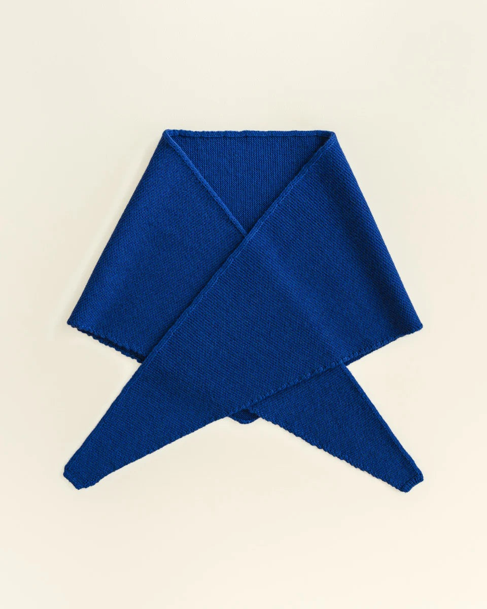 Triangle Scarf Josephina - Cobalt Blue