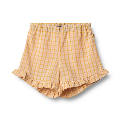 Camille Shorts - Yellow Check