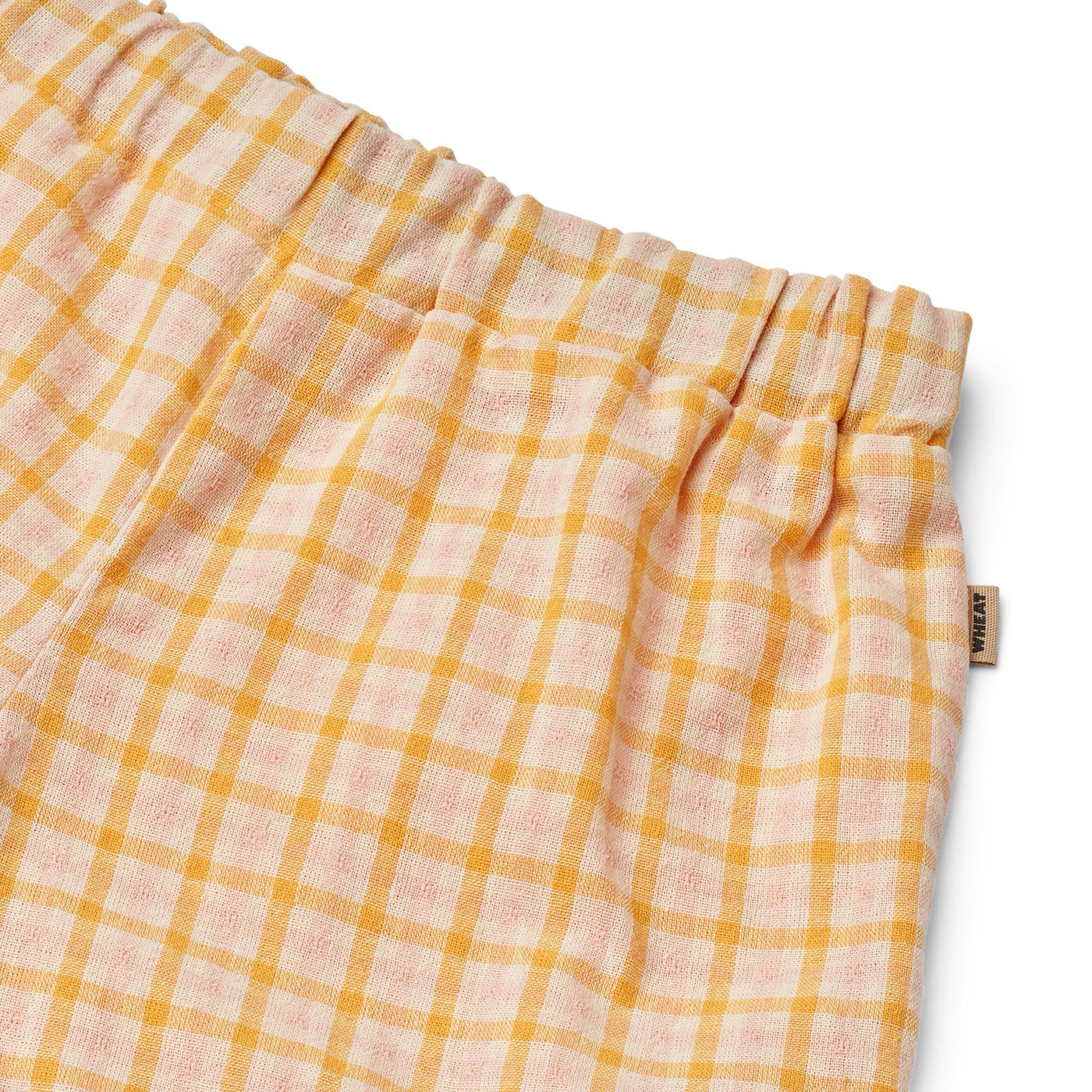 Camille Shorts - Yellow Check