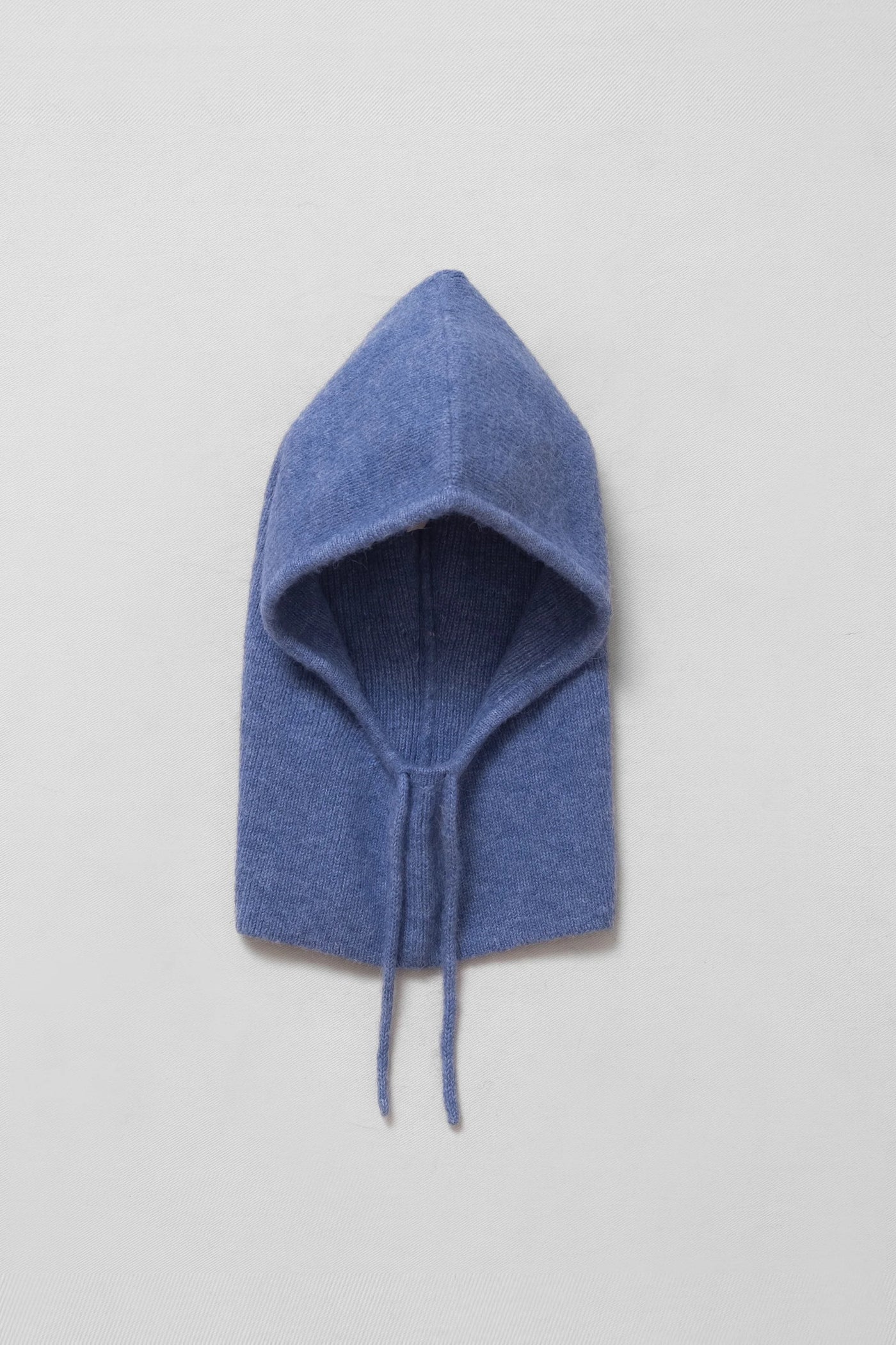 Cyan Knit Hood