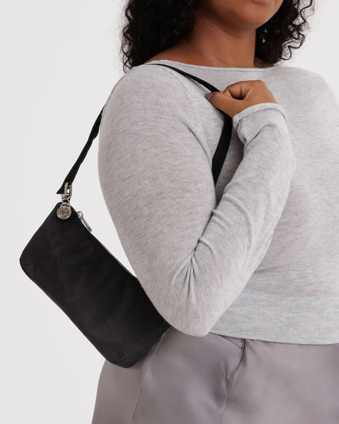 Nylon Pochette - Black