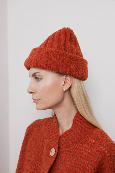 Rib Hat - Sienna