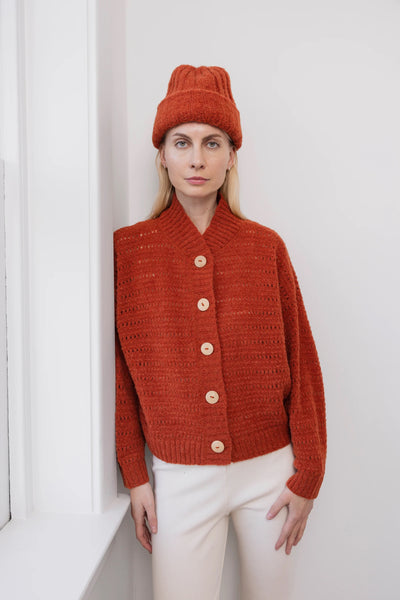 Rib Hat - Sienna