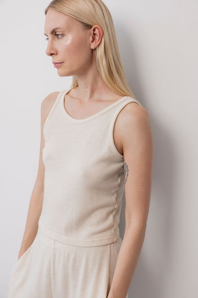 Wool Tank - Natural