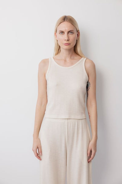 Wool Tank - Natural