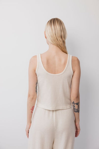 Wool Tank - Natural