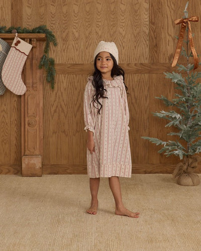 Girl's Nightgown - Candy Cane Stripe