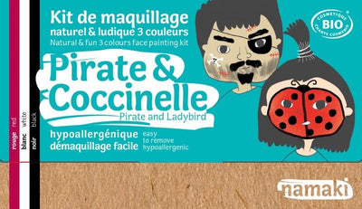 Kit de maquillage 3 couleurs Ninja et Super-héros