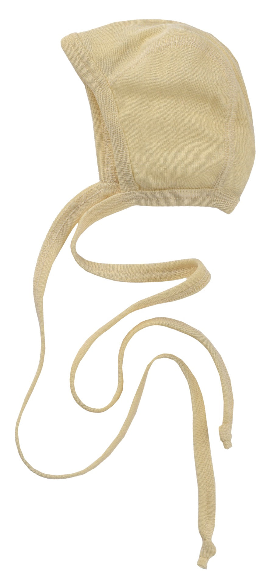 Wool Baby Bonnet - Natural